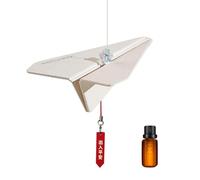 Ambientadores Automotrices,Adornos Auto Colgantes De Perfume,Ambientador de coche de modelado de aviones de papel - Colgante de perfume colgante de aromaterapia de larga duración para Navidad