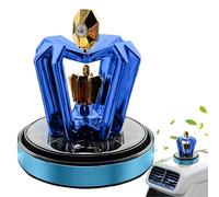 Ambientadores automotrices, adornos de corona, perfume de aromaterapia giratorio para coche, aroma creativo de larga duración, decoración interior para caravanas, minivans, hogar