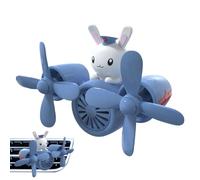 Ambientadores automotrices - Ambientador de coche piloto de animales, ventilador de hélice, salida de aire, ambientadores de aromaterapia, adorno de coche para automóviles