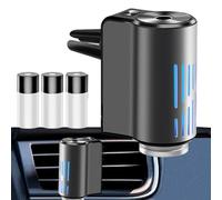Ambientadores automotrices - Difusor de perfume inteligente para coche - Difusor de fragancia de coche de larga duración, ambientador de coche con 3 botellas de aceite para interior del coche