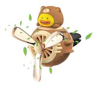 Ambientadores automotrices, difusores de aromaterapia con forma de dibujos animados, clip de ventilación de coche, ambientadores de silicona estable para familiares, amigos, colegas, cumpleaños,