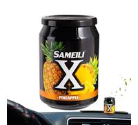 Ambientadores automotrices, lata de 3.5 x 2.56 pulgadas, infusión de natural, de de liberación lenta que ofrece frescura continua, consola interior de automóvil, esquina de sala