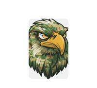 Ambientadores camuflados para coche, diseño de cabeza de águila camuflada, 4 unidades, tarjetas perfumadas para colgar en tabletas de aromaterapia