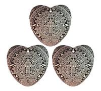 Ambientadores colgantes de larga duración para coche, con calendario maya, imagen impresa del fin del mundo