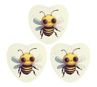 Ambientadores colgantes de larga duración para coche con imagen impresa de abeja