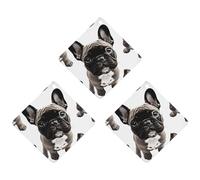 Ambientadores colgantes para coche con bulldog francés impreso para auto y hogar, regalo personalizado