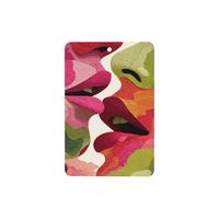 Ambientadores coloridos abstractos de labios y lengua para coche, 4 unidades, tarjetas perfumadas colgantes, tarjetas perfumadas para coche, tabletas de aromaterapia