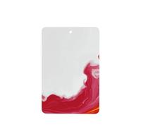 Ambientadores coloridos de tinta fluida para coche, 4 unidades, tarjetas perfumadas colgantes, tarjetas perfumadas para tabletas de aromaterapia de coche, 4 unidades