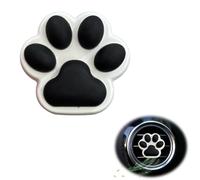 Ambientadores con diseño de pata de perro, difusor de ventilación para coche, decoración de coche, bonitos accesorios interiores para mujeres, ambientadores automotrices, decoraciones (negro, 1)