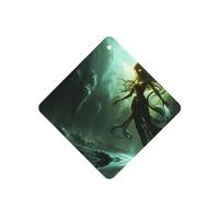 Ambientadores cuadrados para coche, diseño de sirena misteriosa, 6 unidades, tabletas de aromaterapia para coche, armario, zapatero, elimina olores