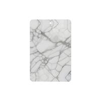 Ambientadores de aire de coche con patrón de venas de mármol blanco, 6 unidades, rectangulares colgantes, tabletas de aromaterapia, ambientadores perfumados para dormitorio y baño