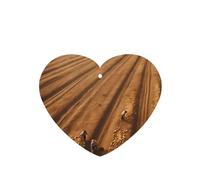 Ambientadores de aire en forma de corazón para coche, diseño de campo de esperanza, 6 unidades, tabletas de aromaterapia para coche, armario, zapatero, elimina olores