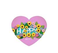 Ambientadores de aire en forma de corazón para coche, diseño de cielo feliz, 6 unidades, tabletas de aromaterapia para coche, armario, zapatero, elimina olores