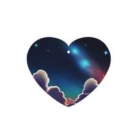 Ambientadores de aire en forma de corazón para coche, diseño de cielo nocturno, 6 unidades, tabletas de aromaterapia para coche, armario, zapatero, elimina olores