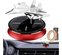 Ambientadores de aire para coche de helicóptero,Ambientadores para coche con rotación solar - Ambientador Solar Giratorio para Coche | Aromaterapia giratoria de energía solar de avión para