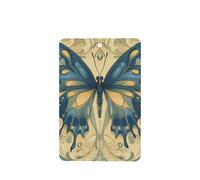 Ambientadores de aire vintage de mariposa azul para coche, 4 unidades, tarjetas perfumadas colgantes, tarjetas perfumadas para coche, tabletas de aromaterapia