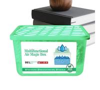 Ambientadores De Baño - 200g | Desodorante De Habitación Magic Box | Eliminador De Olores Para Baño, Armario, Oficina, Automóvil, Hogar, Viajes, Áreas Para Mascotas Y Refrescante Para Inodoros