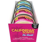 Ambientadores de coche, California Scents Aroma para coche, aroma a coche nuevo, juego de 4, surtido