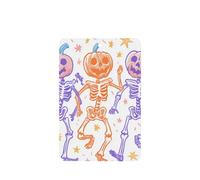 Ambientadores de coche con 3 esqueletos bailarines con cabezas de calabaza, 4 tarjetas perfumadas colgantes, tarjetas perfumadas para coche, tabletas de aromaterapia