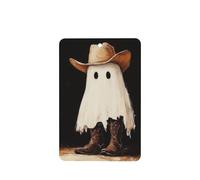 Ambientadores de coche con botas de vaquero con diseño de fantasma, 4 unidades, tarjetas perfumadas colgantes, tarjetas perfumadas para coche, tabletas de aromaterapia