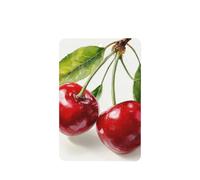Ambientadores de coche con cerezas rojas, 4 unidades, tarjetas perfumadas para colgar, tarjetas perfumadas para tabletas de aromaterapia de coche