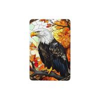 Ambientadores de coche con diseño de águila y hojas de otoño, 4 unidades, tarjetas perfumadas colgantes, tarjetas perfumadas para coche, tabletas de aromaterapia