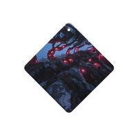 Ambientadores de coche con diseño de árbol que crece en roca, 4 unidades, tabletas cuadradas de aromaterapia, ambientadores perfumados para dormitorio y baño