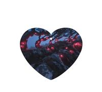 Ambientadores de coche con diseño de árbol que crece en roca, 6 unidades, pastillas de aromaterapia colgantes en forma de corazón, ambientadores perfumados para dormitorio y baño