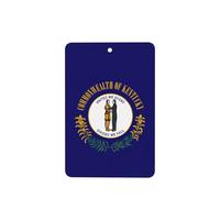 Ambientadores de coche con diseño de bandera del estado de Kentucky, juego de 6 tarjetas para colgar, proporciona un aroma duradero para automóvil y hogar