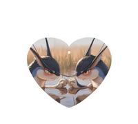 Ambientadores de coche con diseño de bestia puntiaguda, 6 unidades, en forma de corazón, para colgar, aromaterapia, ambientadores perfumados para dormitorio y baño