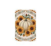 Ambientadores de coche con diseño de calabaza, girasoles y bellotas de otoño, 4 tarjetas perfumadas colgantes, tarjetas perfumadas para coche, tabletas de aromaterapia