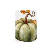 Ambientadores de coche con diseño de calabaza verde de acuarela otoñal, 4 unidades, tarjetas perfumadas colgantes, tarjetas perfumadas para coche, tabletas de aromaterapia