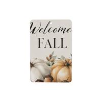 Ambientadores de coche con diseño de calabazas y bellotas de otoño en acuarela, 4 tarjetas perfumadas colgantes, tarjetas perfumadas para coche, tabletas de aromaterapia