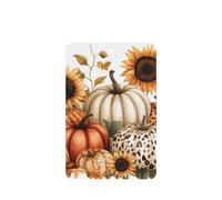 Ambientadores de coche con diseño de calabazas y girasoles de otoño, 4 unidades, tarjetas perfumadas colgantes, tarjetas perfumadas para tabletas de aromaterapia de coche