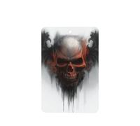 Ambientadores de coche con diseño de calavera con alas, 4 tarjetas perfumadas colgantes, tarjetas perfumadas para coche, tabletas de aromaterapia