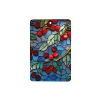 Ambientadores de coche con diseño de cerezas maduras, 4 unidades, tarjetas perfumadas colgantes, tarjetas perfumadas para coche, tabletas de aromaterapia