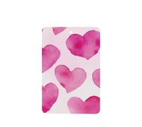 Ambientadores de coche con diseño de corazón rosa de San Valentín, 4 unidades, tarjetas perfumadas colgantes, tarjetas perfumadas para coche, tabletas de aromaterapia
