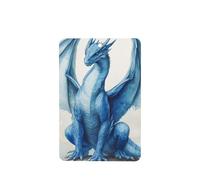 Ambientadores de coche con diseño de dragón azul europeo, 4 unidades, tarjetas perfumadas colgantes, tarjetas perfumadas para coche, tabletas de aromaterapia