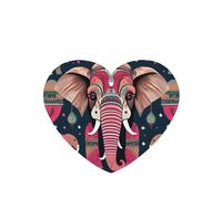 Ambientadores de coche con diseño de elefante bohemio, juego de 6 tarjetas para colgar que proporcionan un aroma duradero para automóvil y hogar