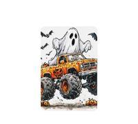 Ambientadores de coche con diseño de fantasmas de dibujos animados, 4 unidades, tarjetas perfumadas colgantes, tarjetas perfumadas para coche, tabletas de aromaterapia