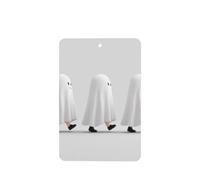 Ambientadores de coche con diseño de fantasmas de dibujos animados, 4 unidades, tarjetas perfumadas para colgar, tarjetas perfumadas para coche, tabletas de aromaterapia