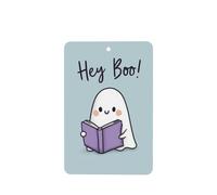 Ambientadores de coche con diseño de fantasmas de dibujos animados, 4 unidades, tarjetas perfumadas para colgar, tarjetas perfumadas para coche, tabletas de aromaterapia