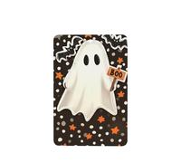 Ambientadores de coche con diseño de fantasmas de Halloween, 4 unidades, tarjetas perfumadas colgantes, tarjetas perfumadas para coche, tabletas de aromaterapia