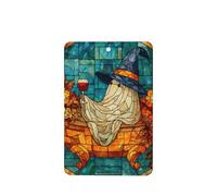 Ambientadores de coche con diseño de fantasmas en patas de garra, 4 unidades, tarjetas perfumadas colgantes, tarjetas perfumadas para coche, tabletas de aromaterapia