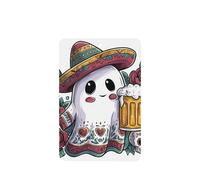 Ambientadores de coche con diseño de fantasmas mexicanos con diseño de calavera, 4 tarjetas perfumadas colgantes, tarjetas perfumadas para coche, tabletas de aromaterapia