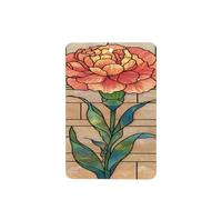 Ambientadores de coche con diseño de flores de clavel, 4 unidades, tarjetas perfumadas colgantes, tarjetas perfumadas para coche, tabletas de aromaterapia