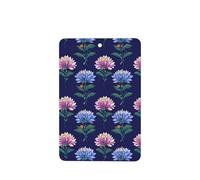 Ambientadores de coche con diseño de flores de lirio, 4 unidades, tarjetas perfumadas colgantes, tarjetas perfumadas para coche, tabletas de aromaterapia