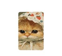 Ambientadores de coche con diseño de gato encantador en un campo vintage, 4 tarjetas perfumadas colgantes, tarjetas perfumadas para coche, tabletas de aromaterapia