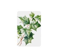 Ambientadores de coche con diseño de hiedra de Navidad, acuarela, 4 unidades, tarjetas perfumadas colgantes, tarjetas perfumadas para coche, tabletas de aromaterapia