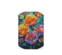 Ambientadores de coche con diseño de mosaico de vidrieras, 4 unidades, tarjetas perfumadas colgantes, tarjetas perfumadas para coche, tabletas de aromaterapia